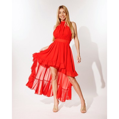Czerwona sukienka MONACO